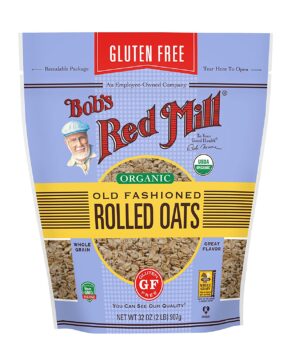 Bob's Red Mill - Organic Old Fashioned Rolled Oats - Gluten Free - 32 OZ