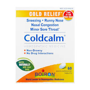Boiron, Coldcalm, 60 Quick-Dissolving Tablets