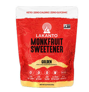 Lakanto Monkfruit Sweetener Golden -- 8.29 OZ