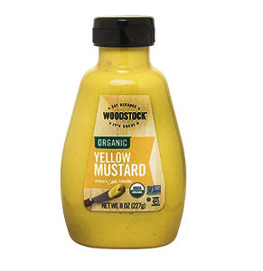 Woodstock Organic Mustard - Yellow - 8 OZ