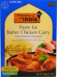 Kitchens of India, Paste for Butter Chicken Curry, Concentrate for Sauce, Mild, 3.5 oz