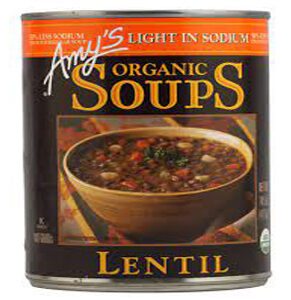 Amy's - Organic Low Sodium Lentil Soup - 14.5 oz