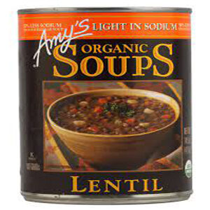 Amy's - Organic Low Sodium Lentil Soup - 14.5 oz