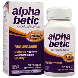 Abkit, Alpha Betic, Multivitamin, 30 Tablets